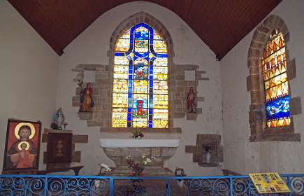Kerk in Sainte-Barbe