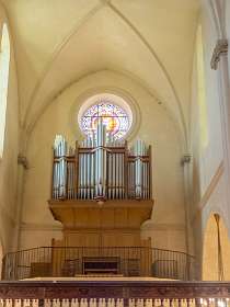 Valensole<br>Orgel van de kerk in Valensole