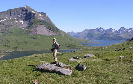 Uitzicht op het Selfjorden