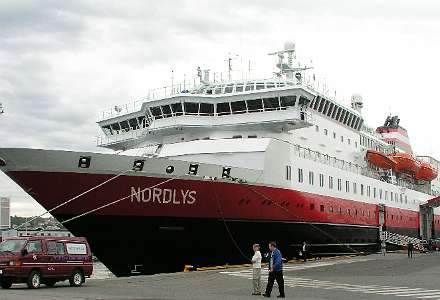 Met de Hurtigruten boot van Trondheim naar Solvaer
