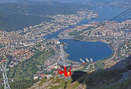Wandeling boven Bergen