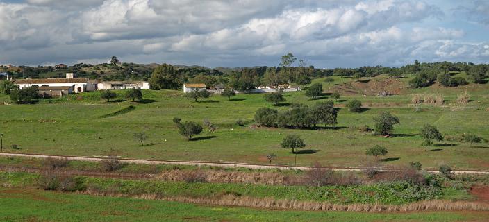 Panorama van Montinho en Aroeira