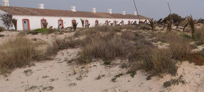 De ankers bij Praia do Barril