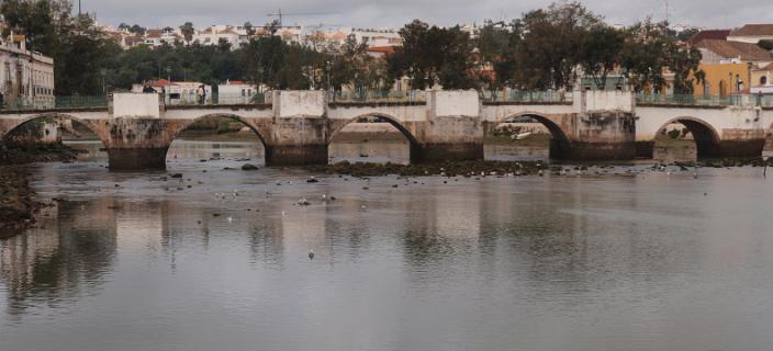 De Romeinse brug in Tavira