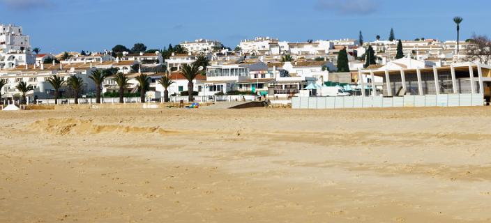 Het strand van Luz