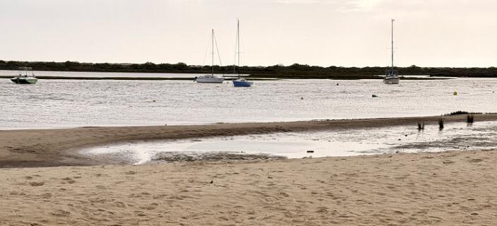 Het strand voor Cabanas
