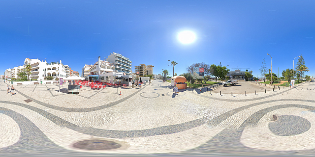 3-D Streetview panorama bij het Casino