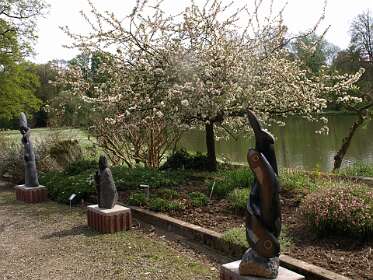 Beelden in de Nationale Plantentuin van België
