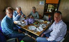 Erie Schepens, André van Oostrum, Frank, Sjef Schepens