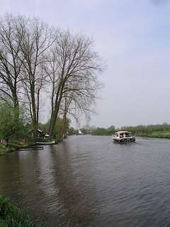 De Linge vanaf de Theetuin.