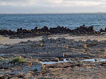 17: 2009 05 14_0142<br>Ons strand bij avondzon