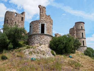 19: Grimaud (52 van 77)<br>Château van Grimaudg