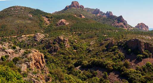 6: 19050531-3111080827_Esterel-Pano<br>Midden Pic de l'Ours