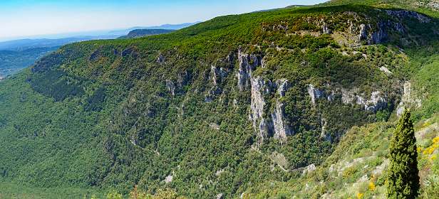 18: 19060603-0312242425_Gourdon-Pano<br>Uitzicht vanuit Gourdon