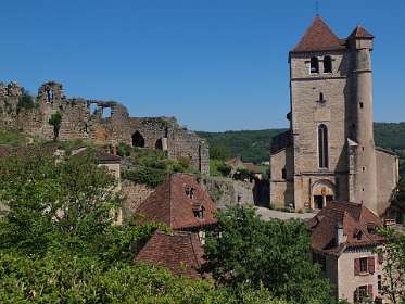 66: 2010 06 03_1751<br>Vanaf hier start de wandeling (GR36)