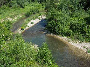 22: 160518-123954_naamloos<br>Uitzicht op le Lez vanaf de brug