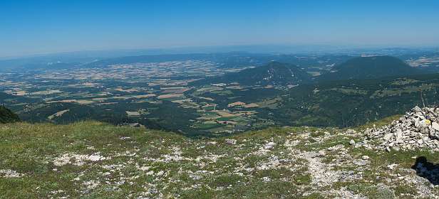 7: 160623-120108_Poet-Laval-Pano<br>Uitzicht vanaf de Serre Gros