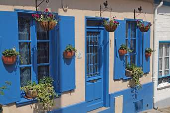 De zuidkant van de baai van de Somme