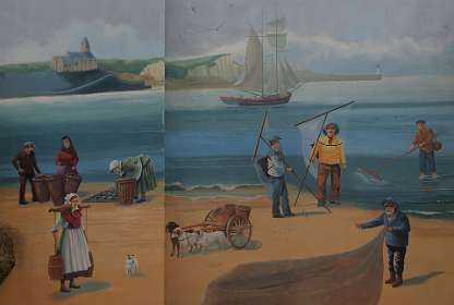 39: 10 05 05_0194<br>Muurschildering in Le Terport