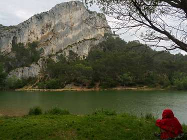 19: 170531125912BotanischeRoute<br>Helaas regent het tijdens de lunch