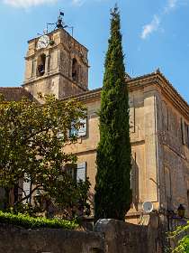 6: 170602165039Maussane<br>Kerktoren in Maussane les Alpilles