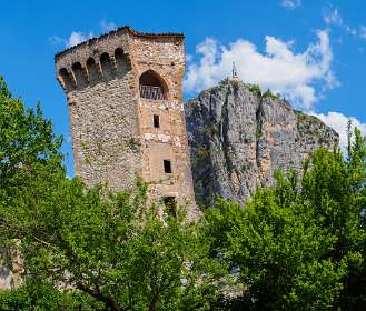 35: 19060605-0515575704_Notre-Dame-Pano<br>Links  deel van de Remparts en rechts Chapelle Notre-Dame du Roc