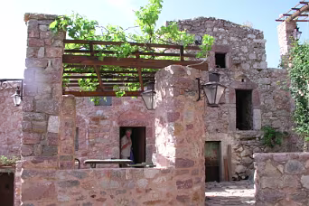 W 4 langs de noordrand van Chios