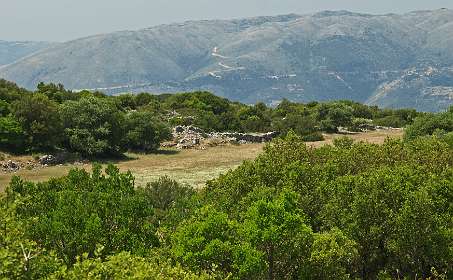 Vallei achter het klooster