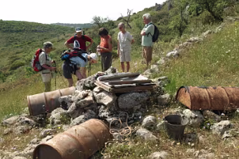 W 3 over het Marathias plateau