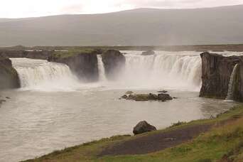 Via Akureyri naar het Myvatn meer