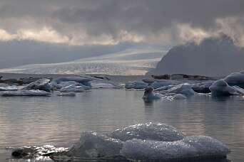 Langs de  kust naar NP Skaftafell