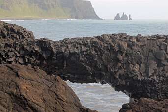 Langs de kust  naar Reykjavik