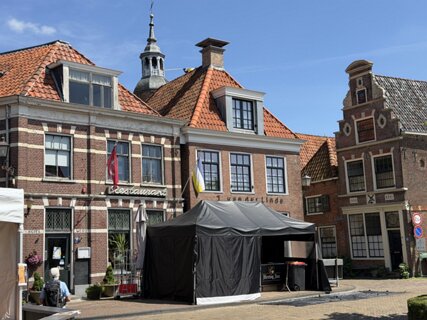 28: IMG_0834<br>Hier in Blokzijl dronken we  22 jaar geleden  koffie