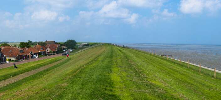 De dijk voor Moddergat