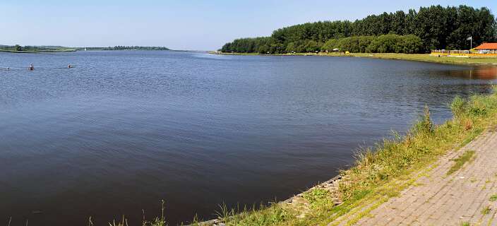 Ook in 2006 fietsten we rond het Lauwersmeer