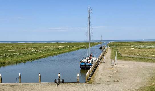 De haven van Noordpolderzijl