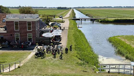 Koffie in Noordpolderzijl