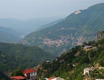 Meer van Debar vanaf Galiènik