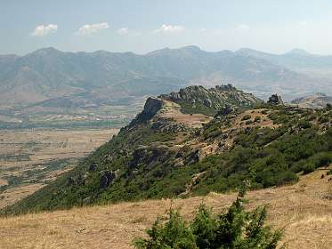 Begin van de afdaling