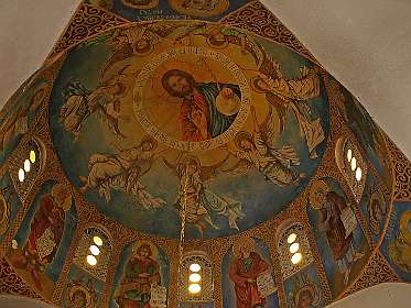 Fresco's in het kerkje