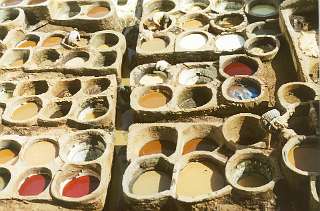 Leerlooierij in de Medina