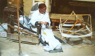 Wever in een Caravan Serai