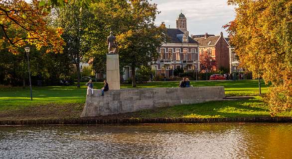 Dalfsen, Havezaten, NS-wandeling, Stadswandeling, Zwolle<br>Oorlogsmonument in Zwolle