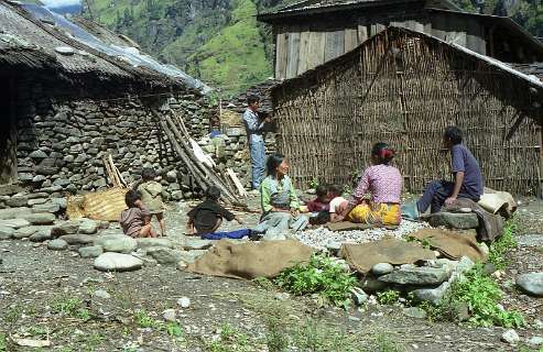 Tal, een Boedistisch dorp