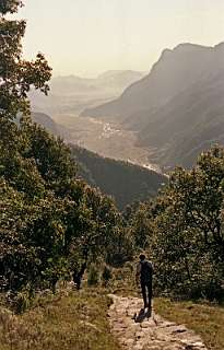 Yamdi Khola gaat naar Pokhara