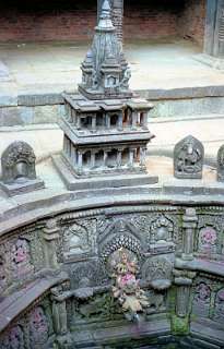 Het bad van de koning in Patan