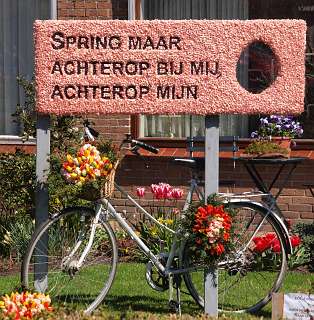 Bloemen mozaïeken in en rond Breezand