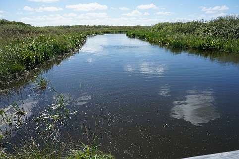 Verbinding tussen het eerste en tweede water