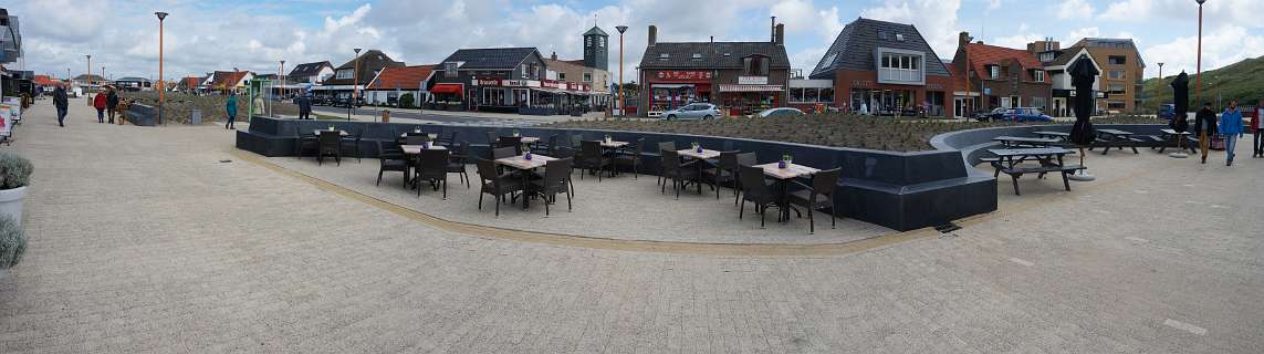 Het dorpsplein van Callantsoog