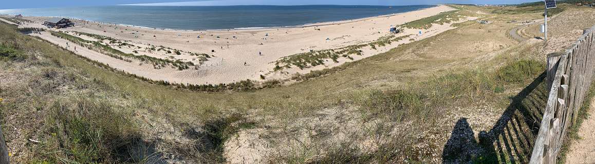 Uitzicht vanaf Uitkijkduin Petten